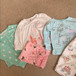 3 lot Carters Pajamas